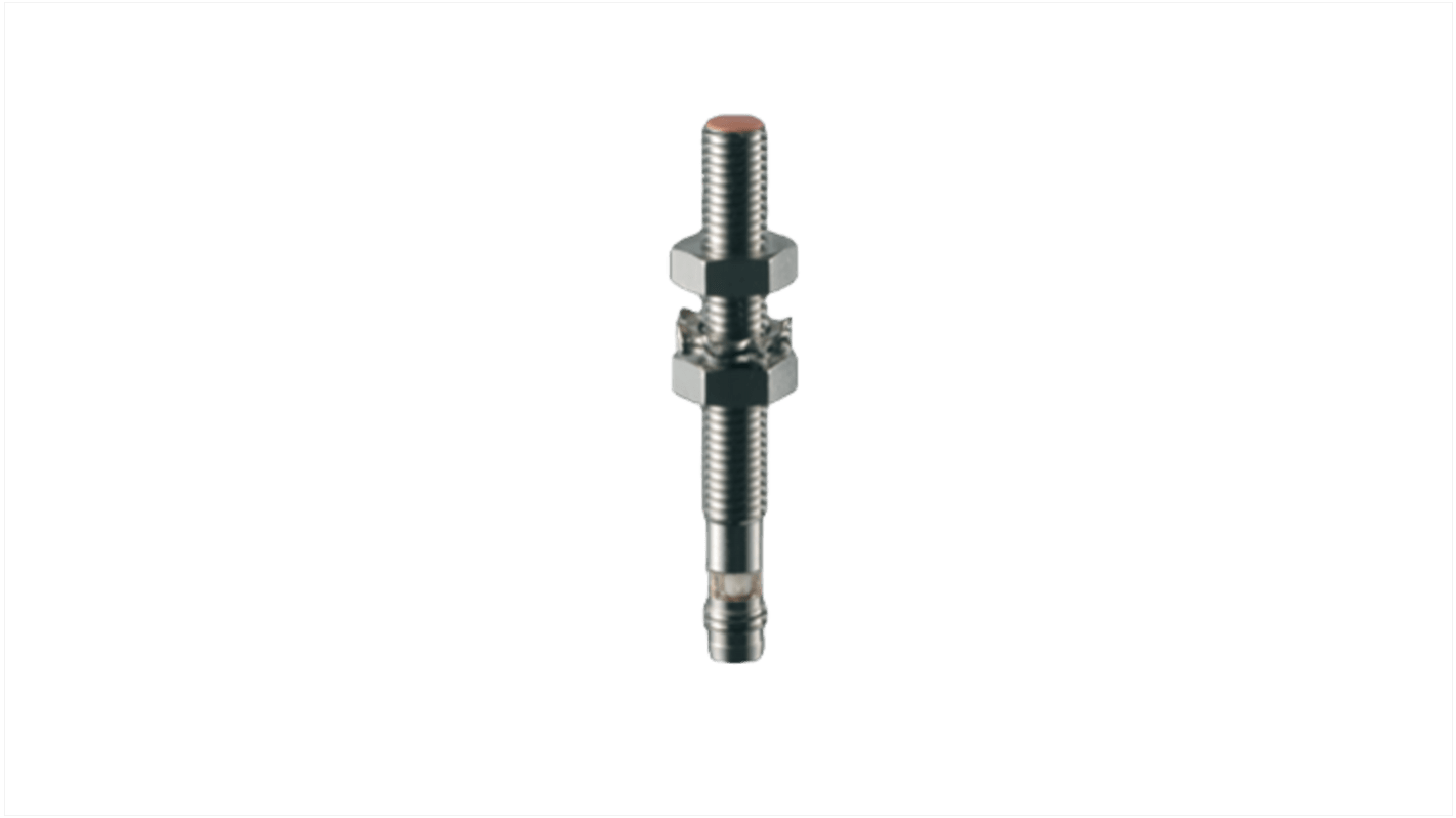 Schmersal IFL Series Inductive Barrel-Style Inductive Proximity Sensor, M8 x 1, 2 mm Detection, PNP Output, 15 →