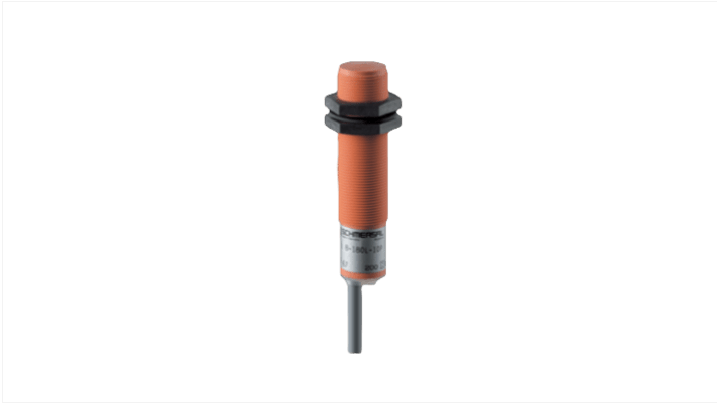 Schmersal IFL Series Inductive Barrel-Style Inductive Proximity Sensor, M8 x 1, 8 mm Detection, PNP Output, 10 →