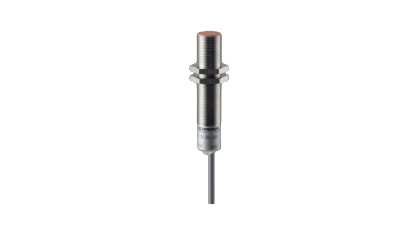 Sensor inductivo Schmersal, M8 x 1, alcance 5 mm, 10 → 60 V cc, IP67, 500Hz