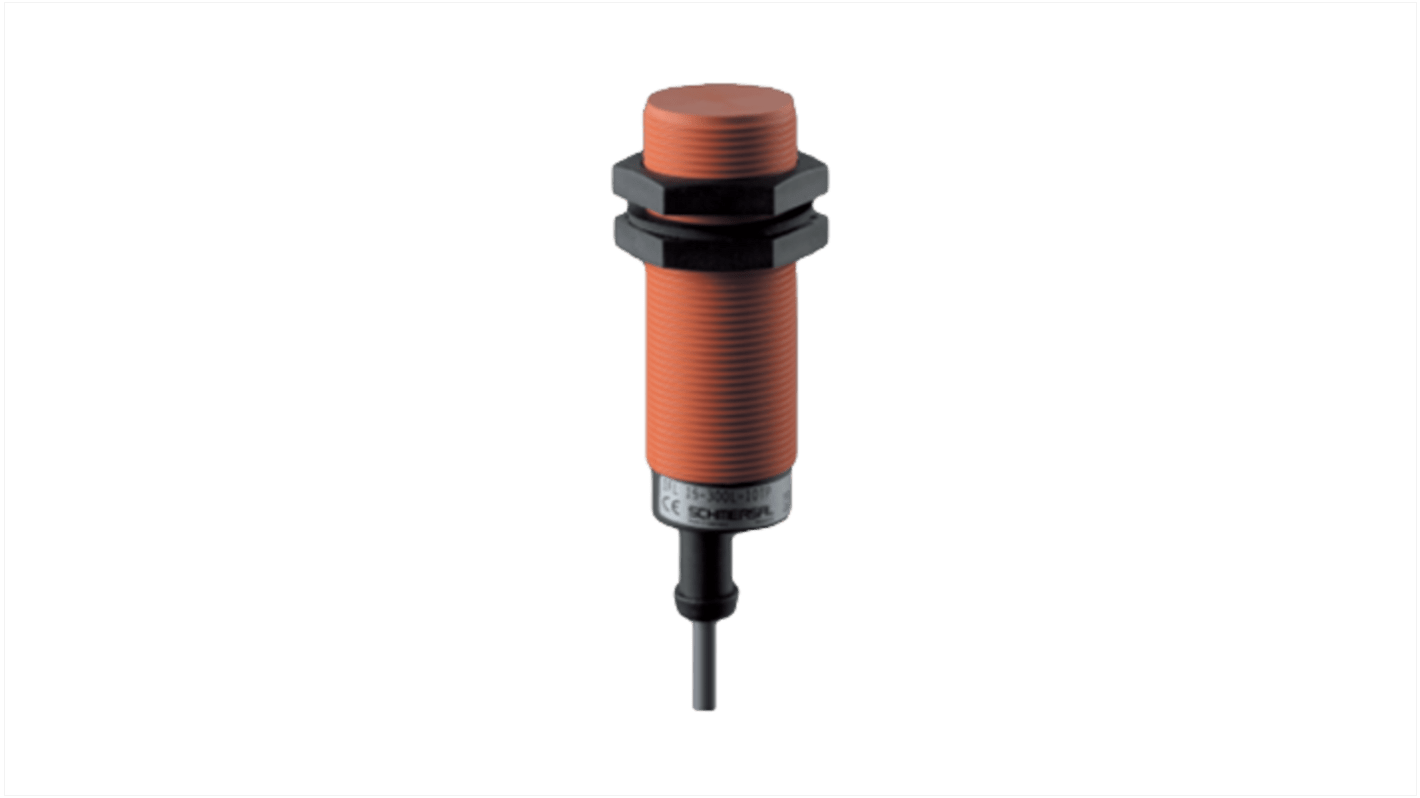 Schmersal IFL Series Inductive Barrel-Style Inductive Proximity Sensor, M30 x 1.5, 15 mm Detection, PNP Output, 10