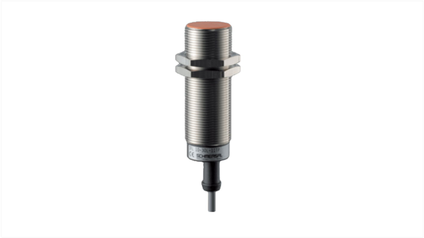 Rs-Online Sensore di prossimità Cilindro filettato Schmersal M30 rilevamento 10 mm 10 → 60 V dc