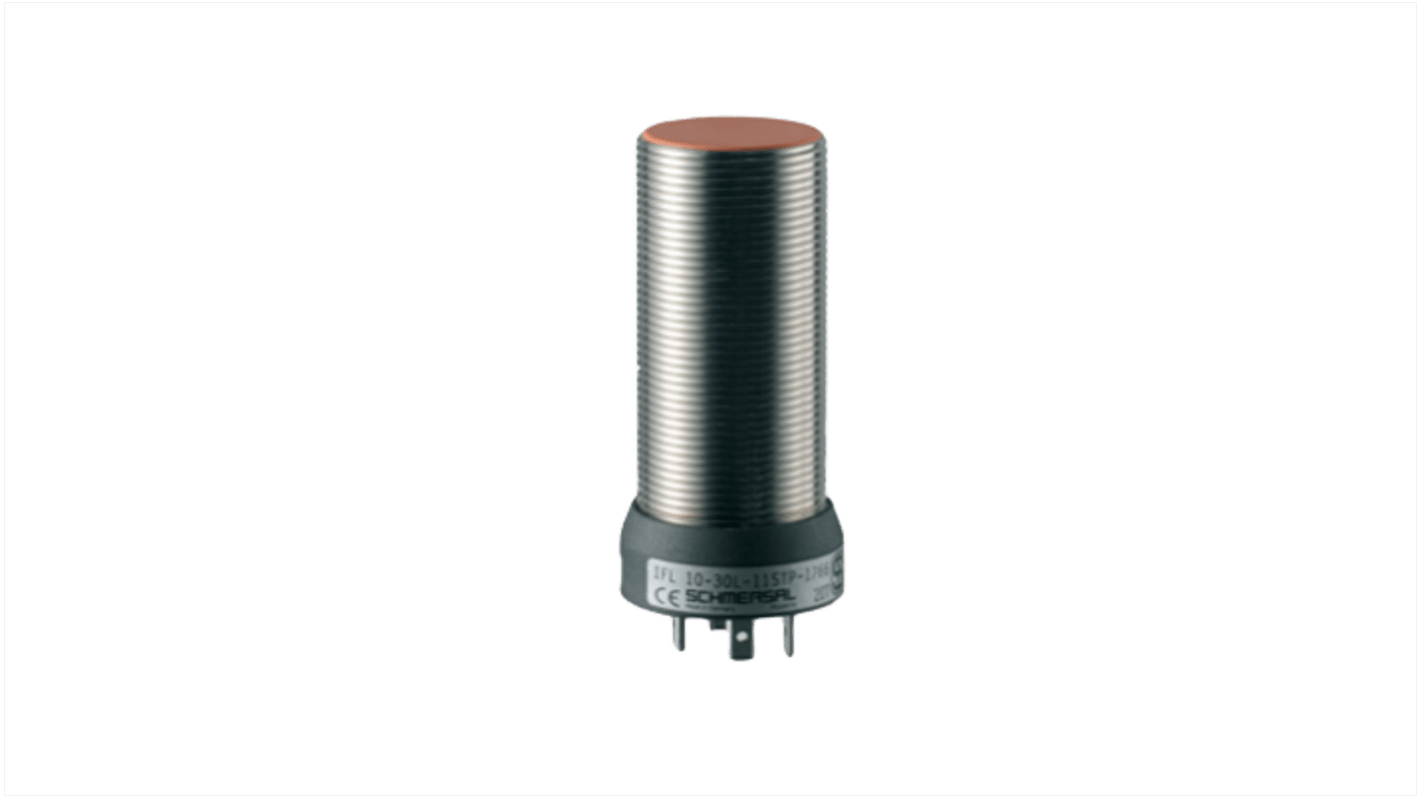 Rs-Online Sensore di prossimità Cilindro filettato Schmersal M30 rilevamento 10 mm 10 → 60 V dc