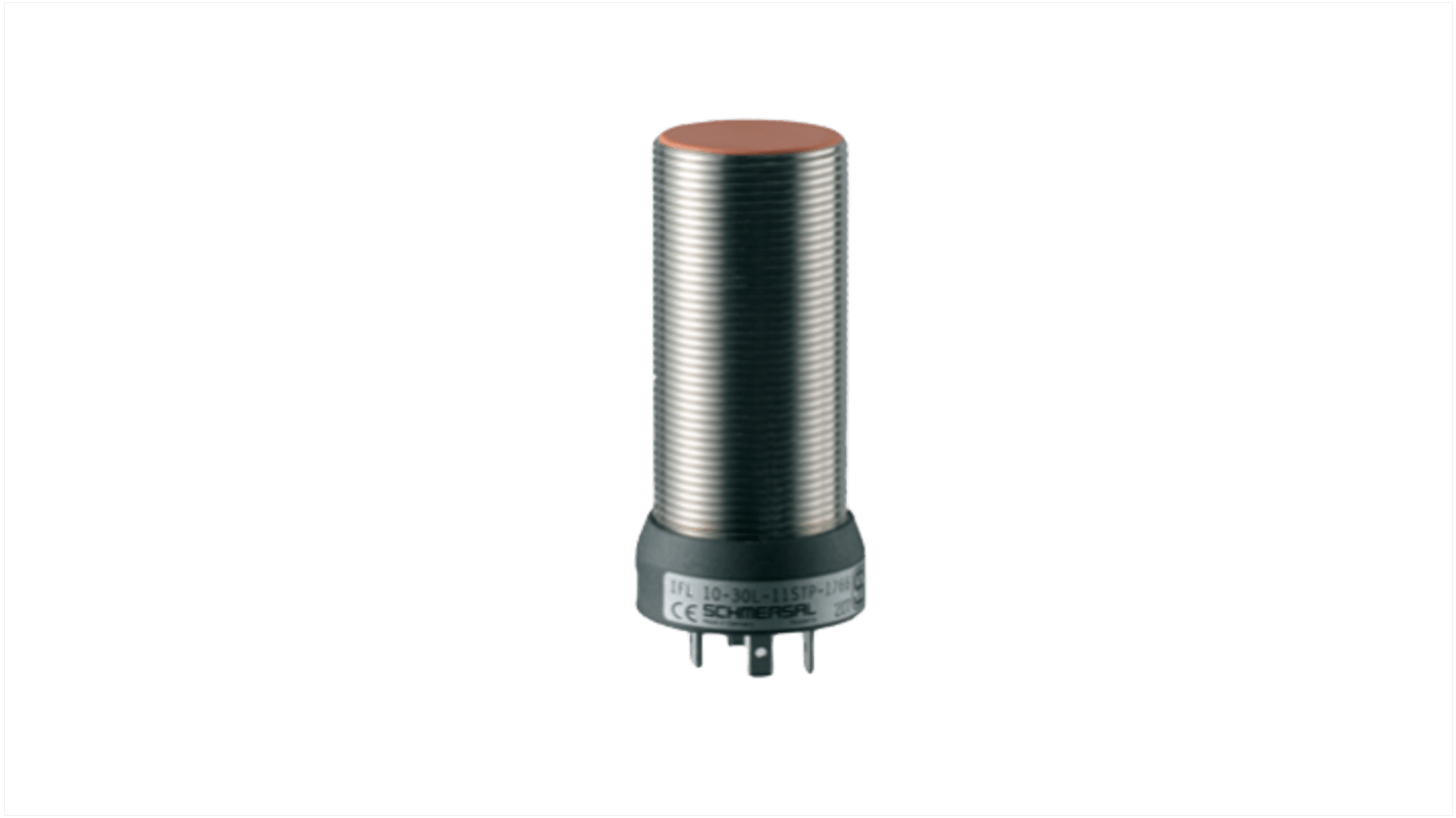 Schmersal IFL Series Inductive Barrel-Style Inductive Proximity Sensor, M30 x 1.5, 10 mm Detection, PNP Output, 10