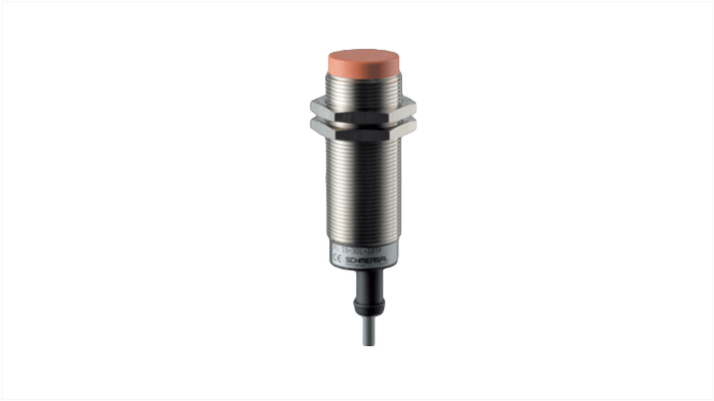 Schmersal IFL Series Inductive Barrel-Style Inductive Proximity Sensor, M30 x 1.5, 15 mm Detection, PNP Output, 15