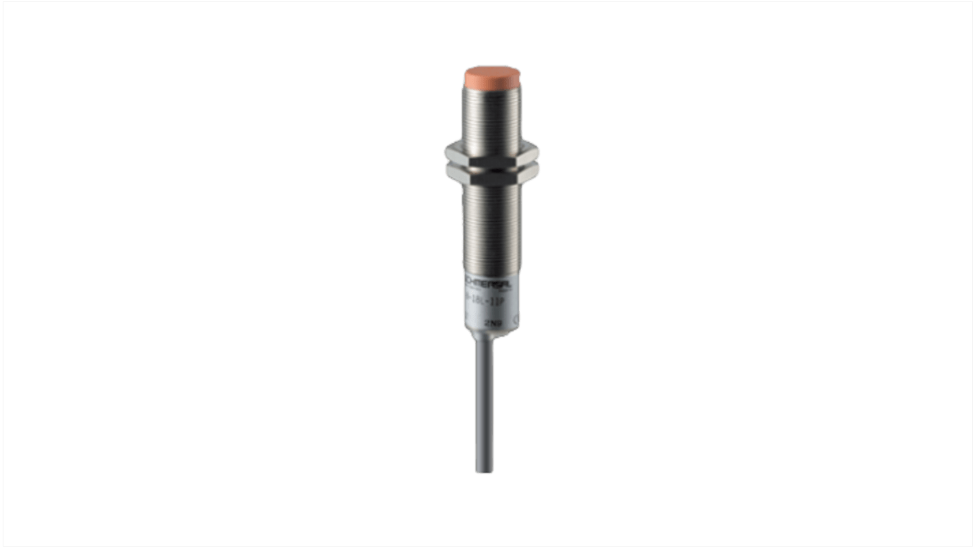 Sensor inductivo Schmersal, M8 x 1, alcance 8 mm, 10 → 30 V dc, IP67, 3.5kHz