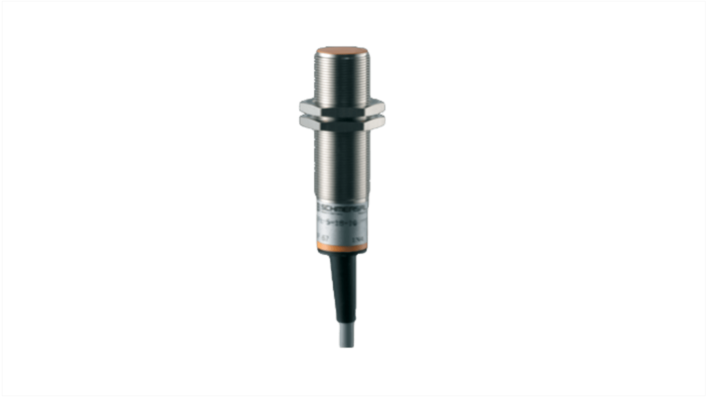 Schmersal IFL Series Inductive Barrel-Style Inductive Proximity Sensor, M8 x 1, 5 mm Detection, Digital Output, 15