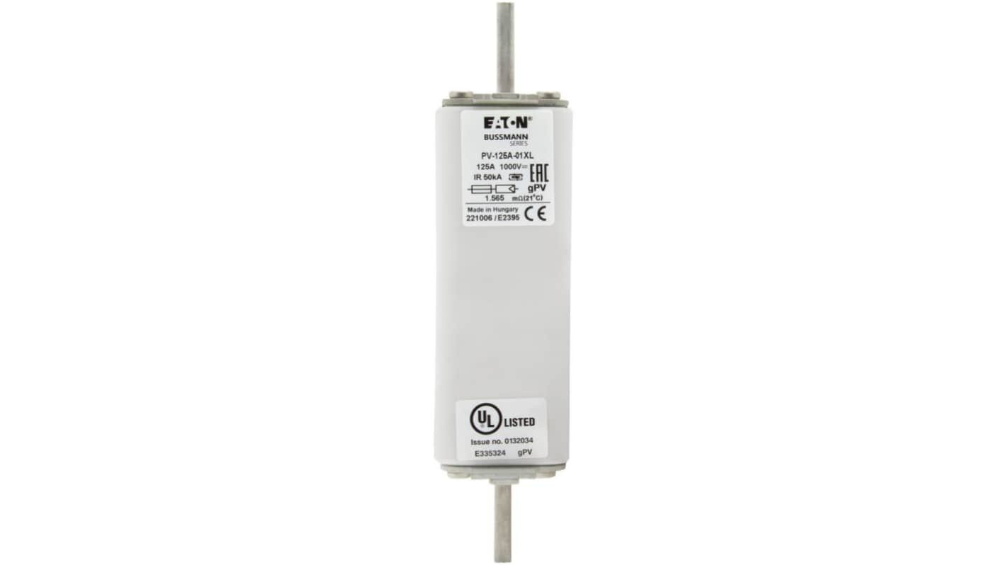 Eaton 160A Tag Fuse, 01XL, 1kV, 163.8mm