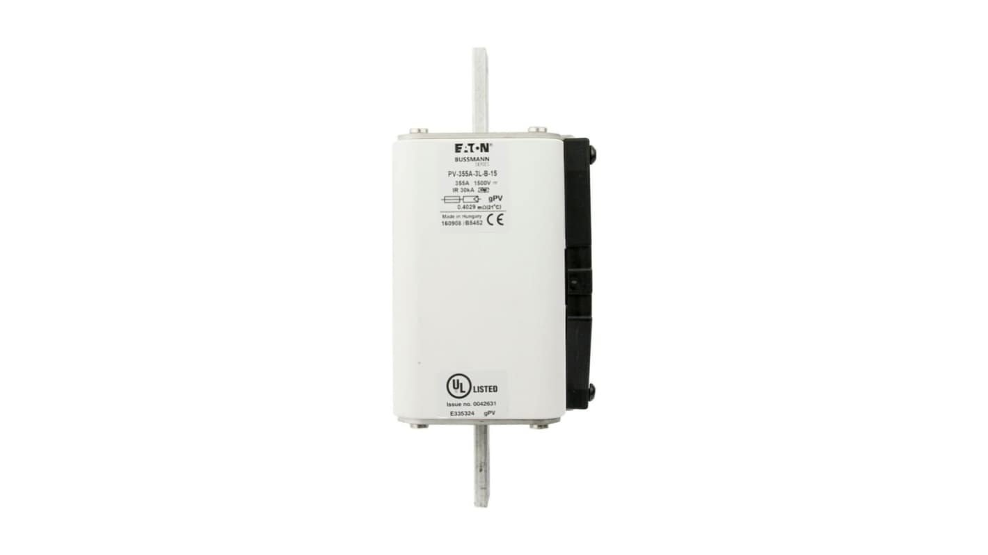Eaton 355A Tag Fuse, 3L, 1.5kV, 170mm