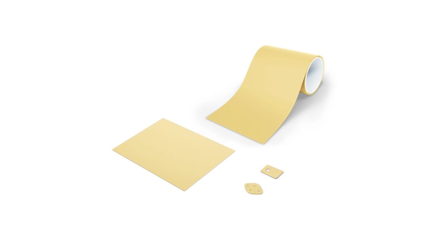 Bergquist A2600 Series Self-Adhesive Thermal Gap Pad, 0.1in Thick, 2.6W/m·K, Silicone, 8 x 16 x 0.1in
