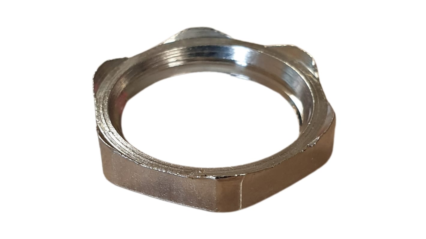 Dado pressacavo Capri, in Ottone nichelato, acciaio inox, filetto M32