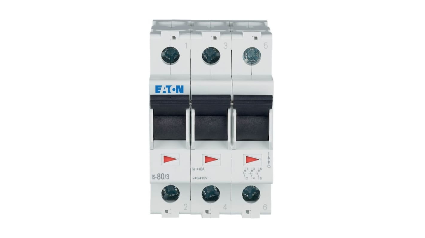 Eaton 3 Pole Service Distribution Board Isolator Switch - 2000A Maximum Current, IP40