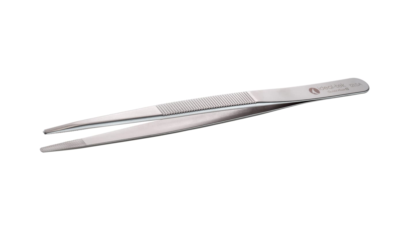 ideal-tek 160 mm, Stainless Steel, Straight, Tweezers