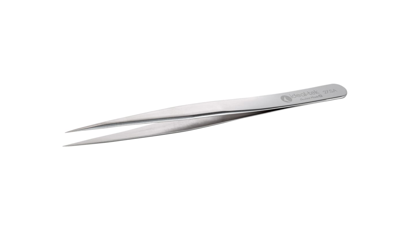 ideal-tek 135 mm, Stainless Steel, Straight, Tweezers