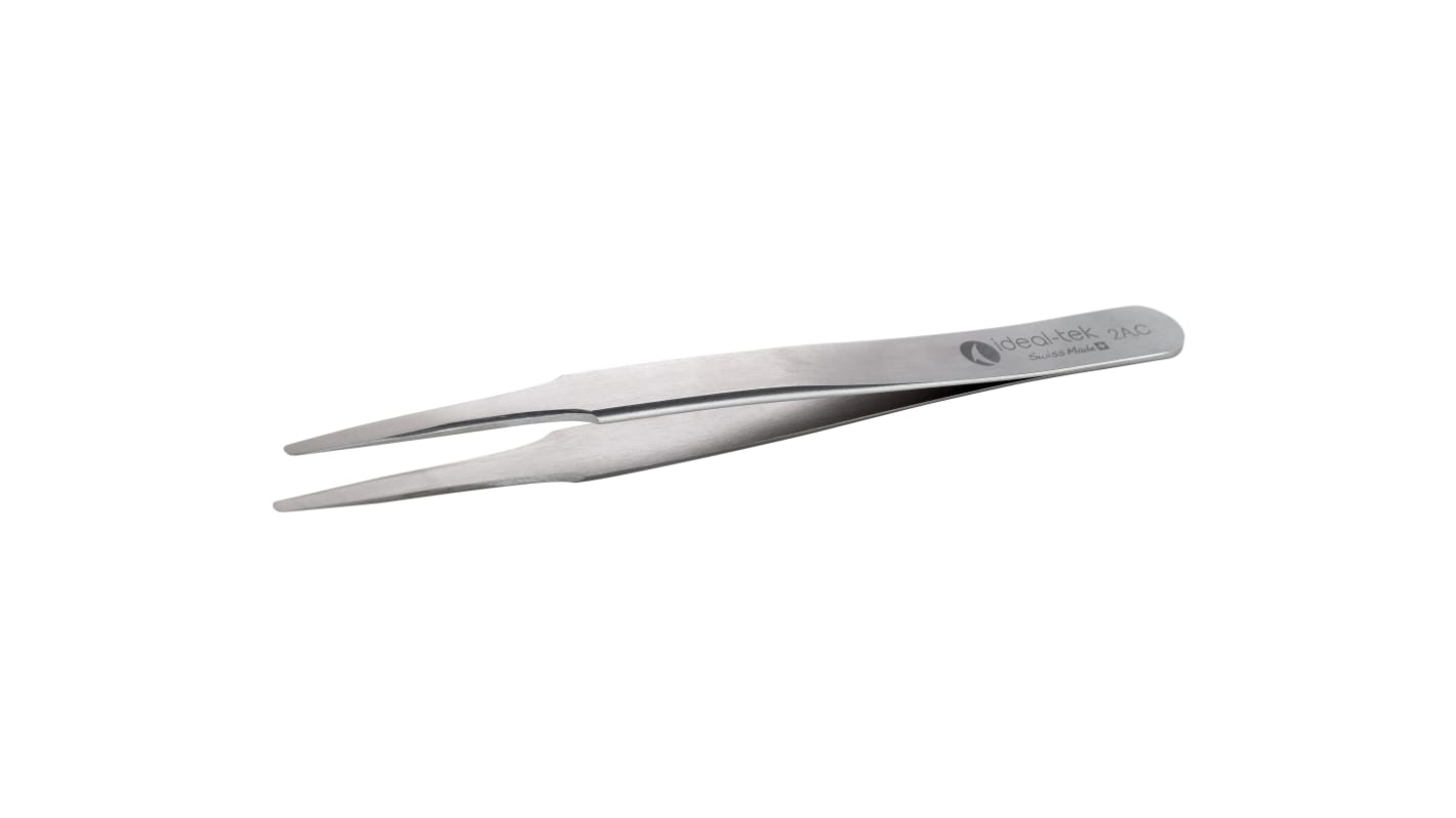 ideal-tek 120 mm, Carbon Steel, Straight, Tweezers