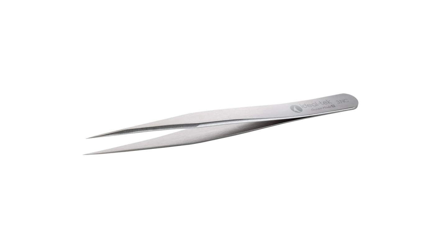 ideal-tek 120 mm, Nickel Chromium Molybdenum Super Alloy, Straight, Tweezers