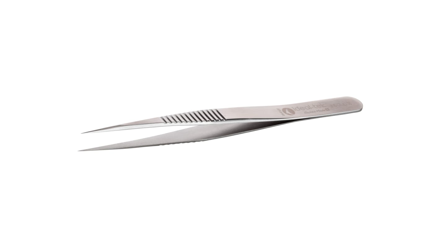 ideal-tek 120 mm, Anti-Magnetic Anti-Acid Superalloy (CX), Straight, Tweezers