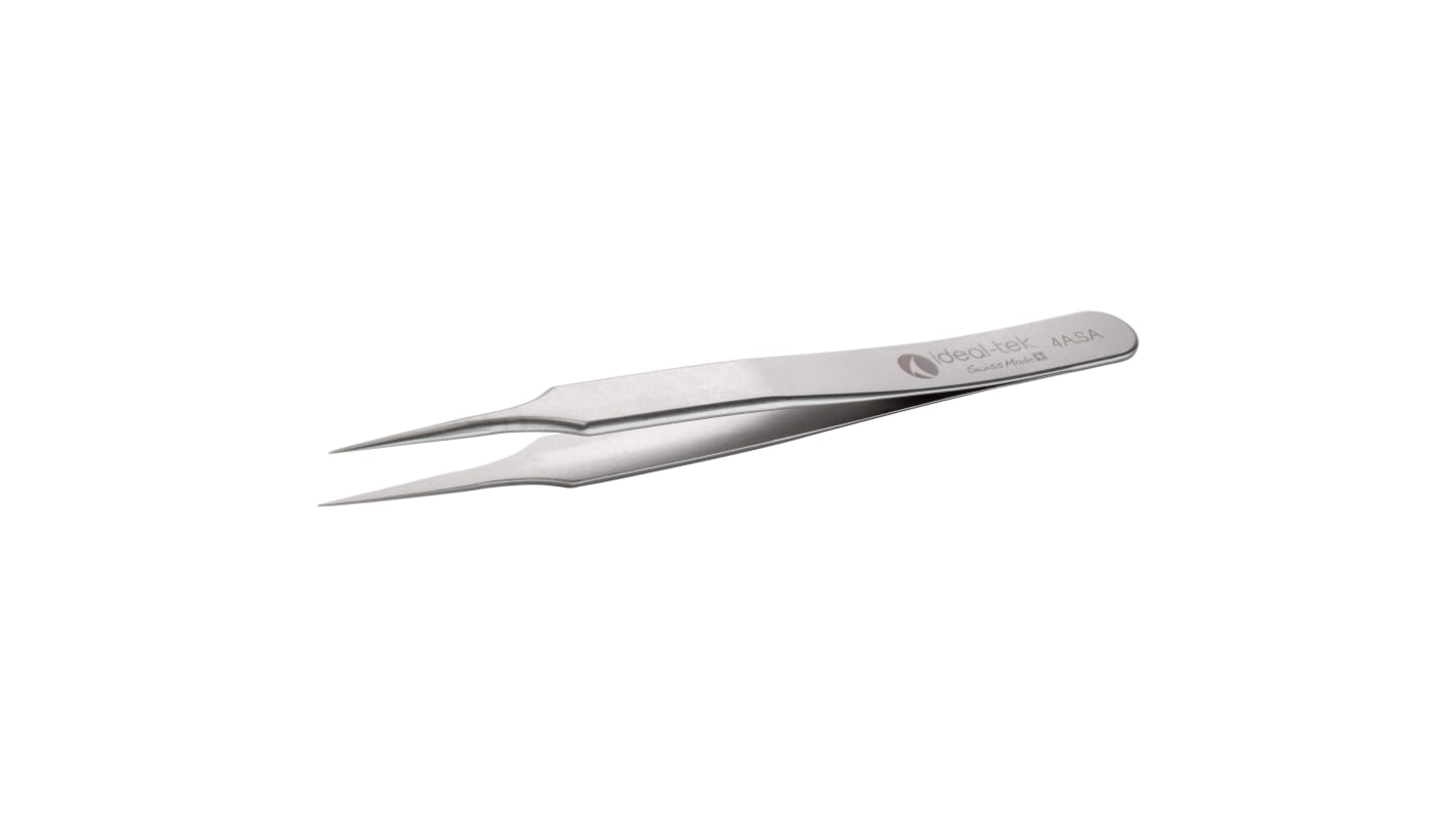 ideal-tek 110 mm, Stainless Steel, Straight, Tweezers