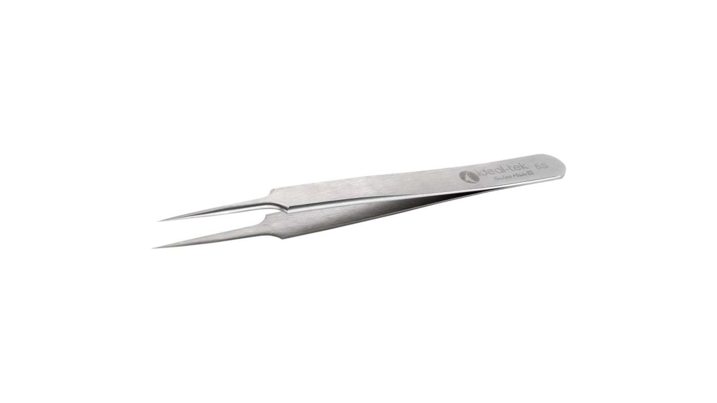 ideal-tek 110 mm, Stainless Steel, Straight, Tweezers