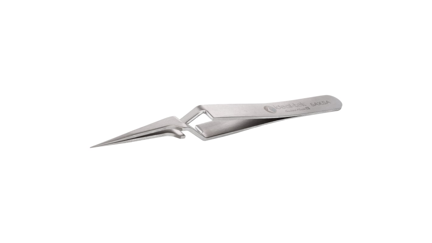 ideal-tek 115 mm, Stainless Steel, Straight, Tweezers