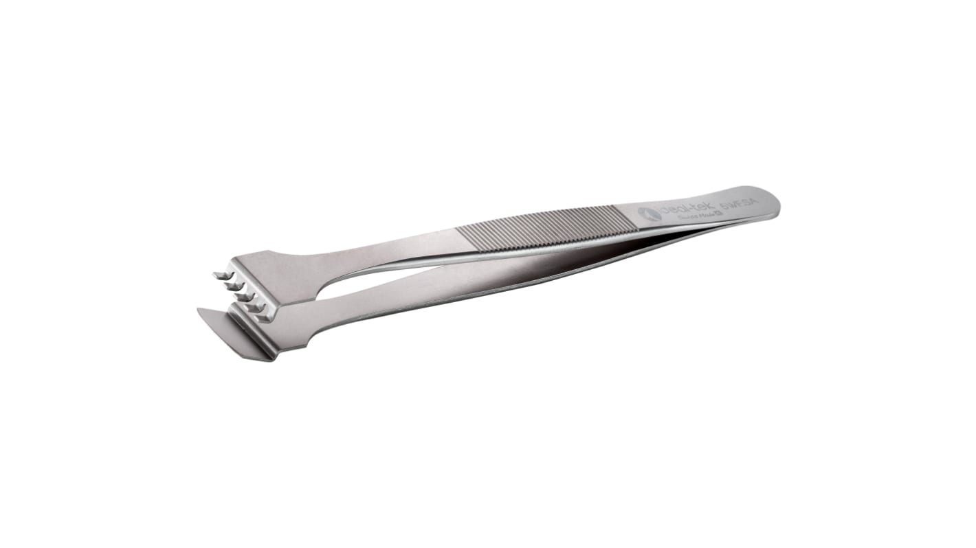 ideal-tek 130 mm, Stainless Steel, Wafer, Tweezers