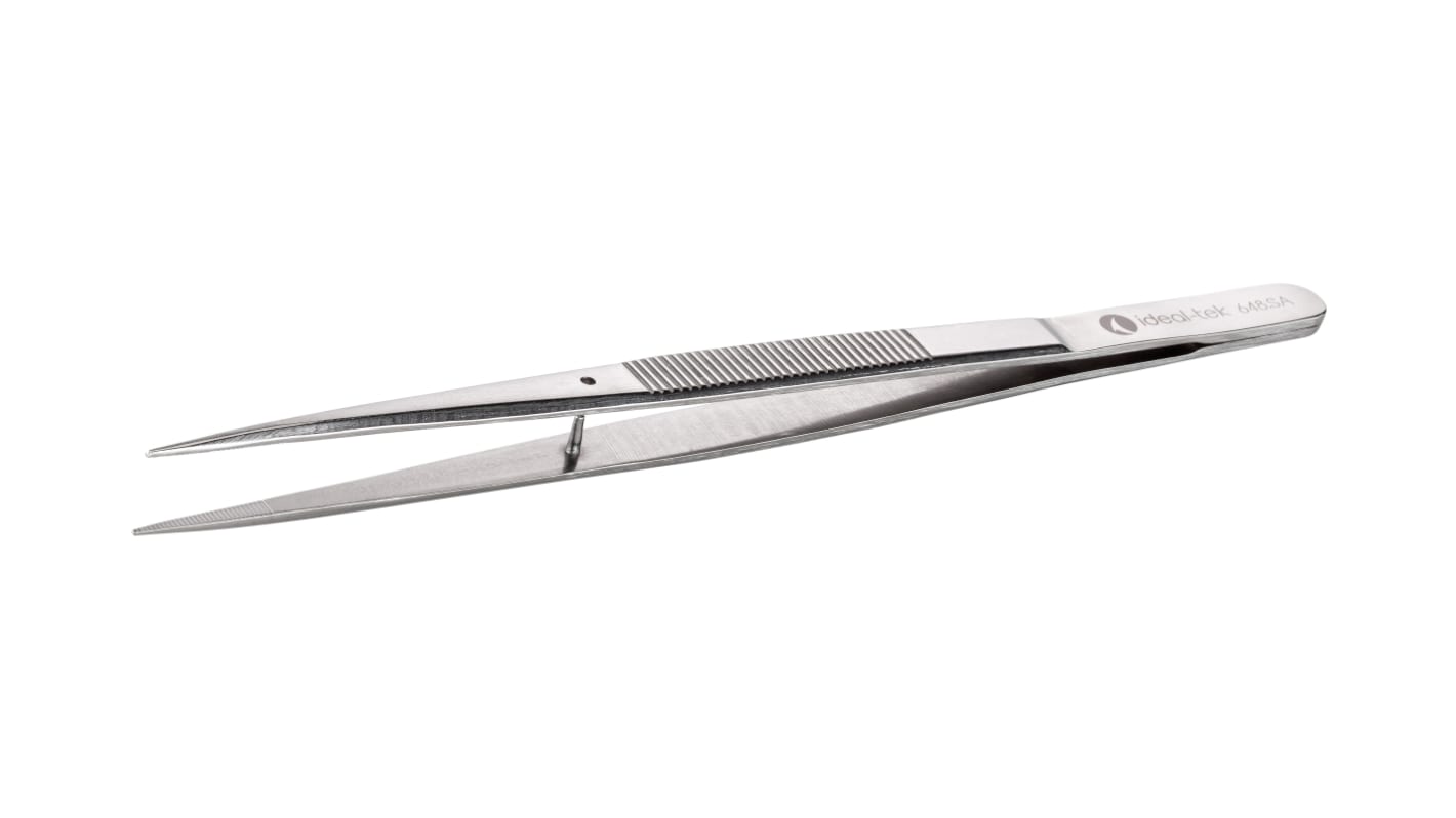 ideal-tek 155 mm, Stainless Steel, Straight, Tweezers