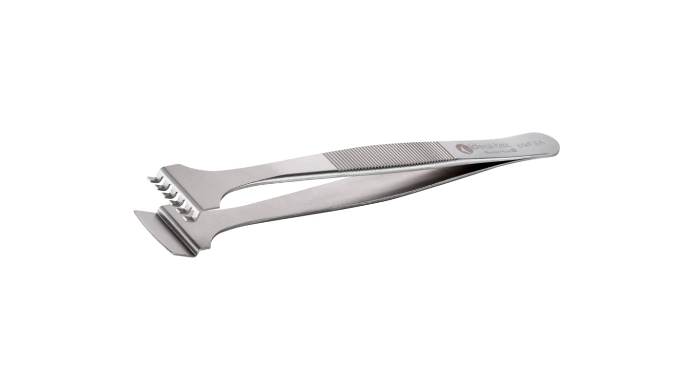 ideal-tek 130 mm, Stainless Steel, Wafer, Tweezers