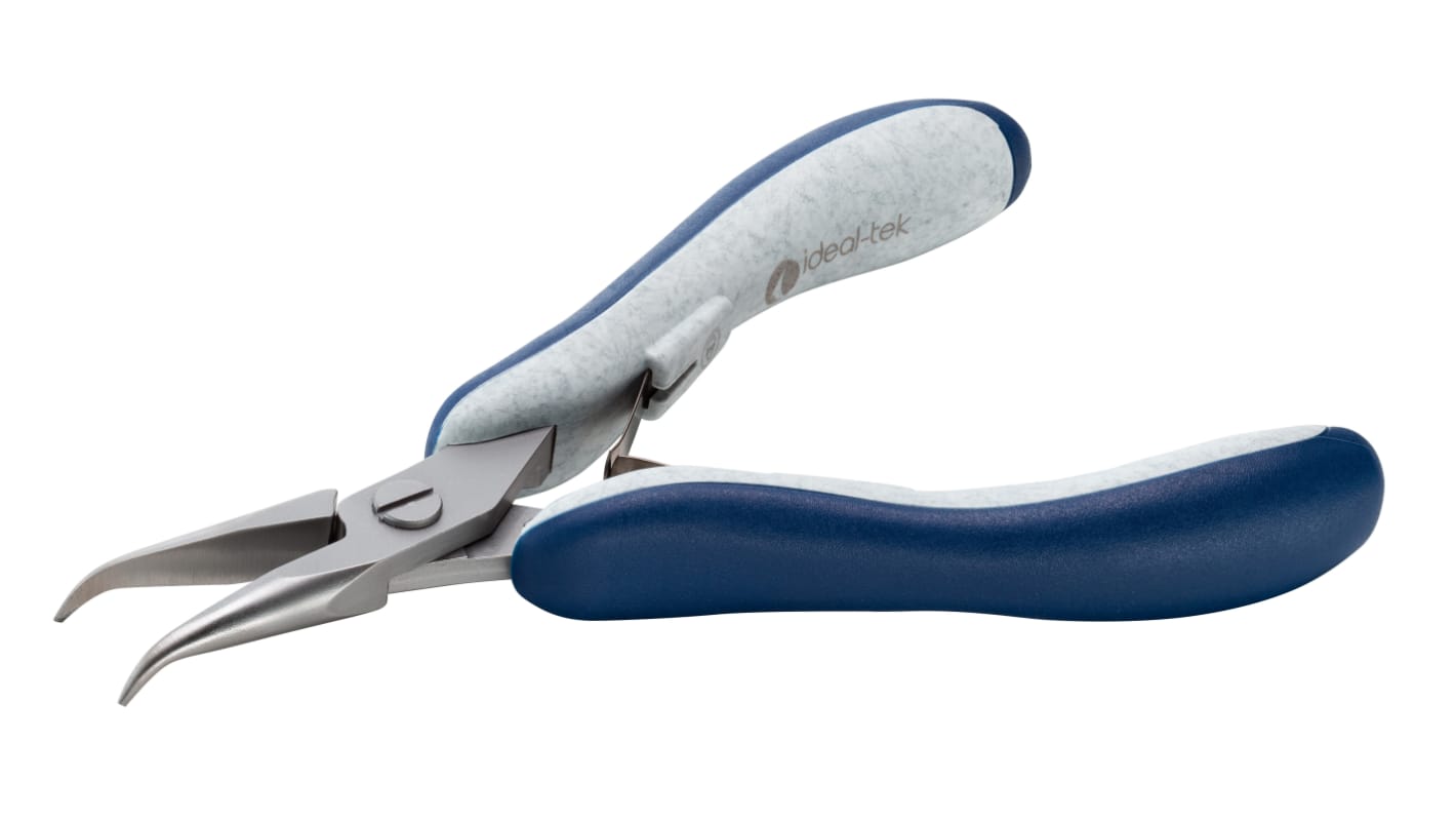 Pince à becs crochus ideal-tek, L. (hors tout) 140 mm, L. (mâchoire) 30mm
