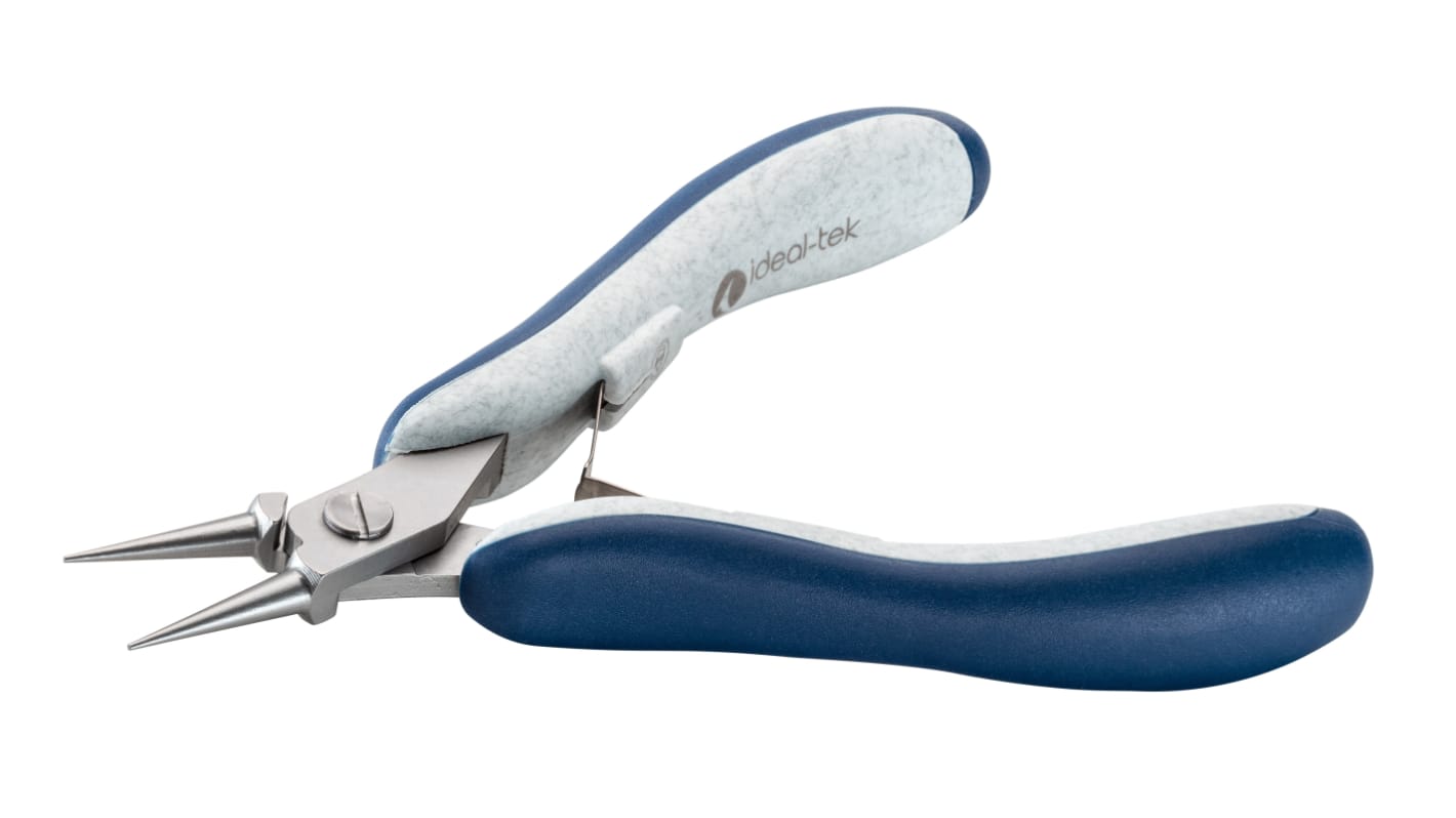 ideal-tek ES6041.CR.BG Pliers, 135 mm Overall, Straight Tip, 24mm Jaw, ESD