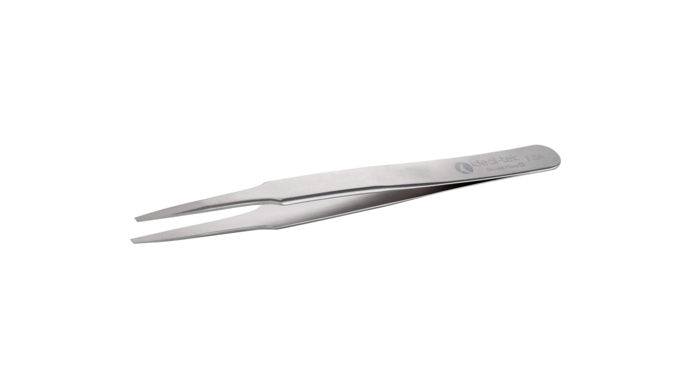 ideal-tek 120 mm, Stainless Steel, Straight, Tweezers