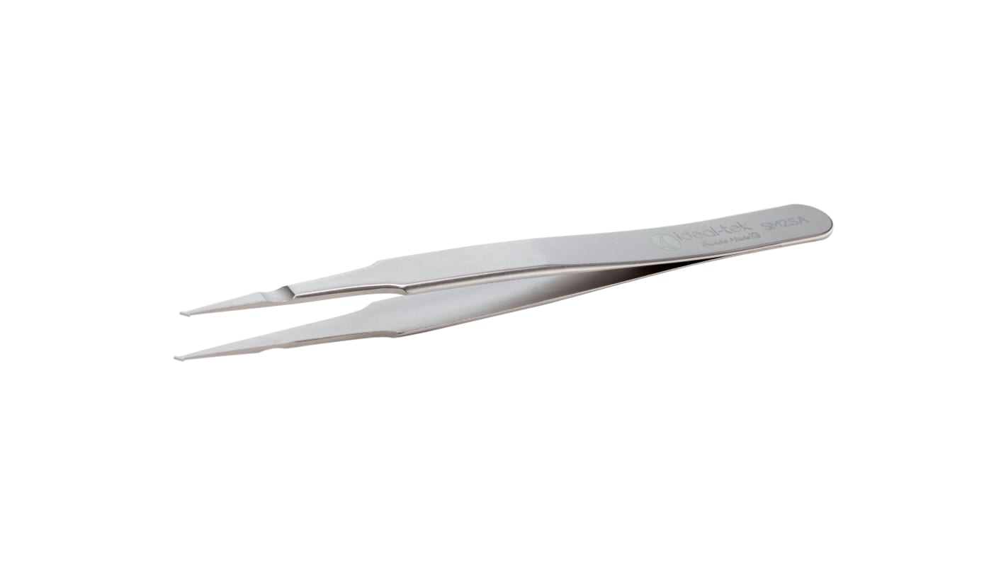 ideal-tek 120 mm, Stainless Steel, Straight, Tweezers