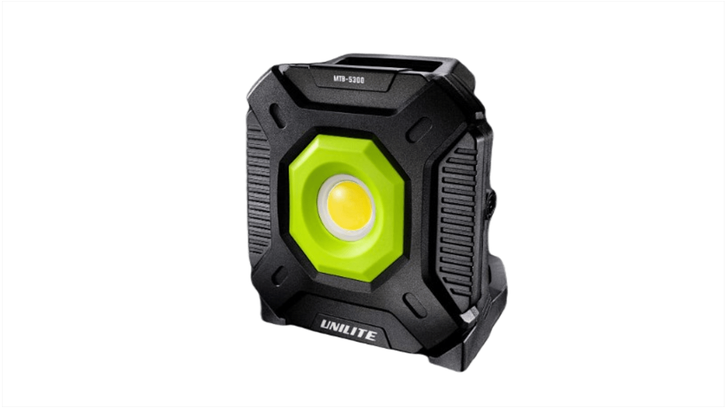 Unilite Rechargeable LED Work Light, 5300, USB Plug, 20 V, IP65