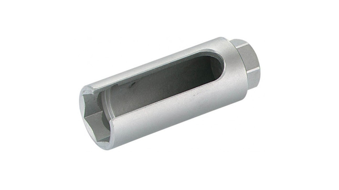 SAM 3/8 in, 3/8 in Drive 19mm Standard Socket, 80 mm Overall Length