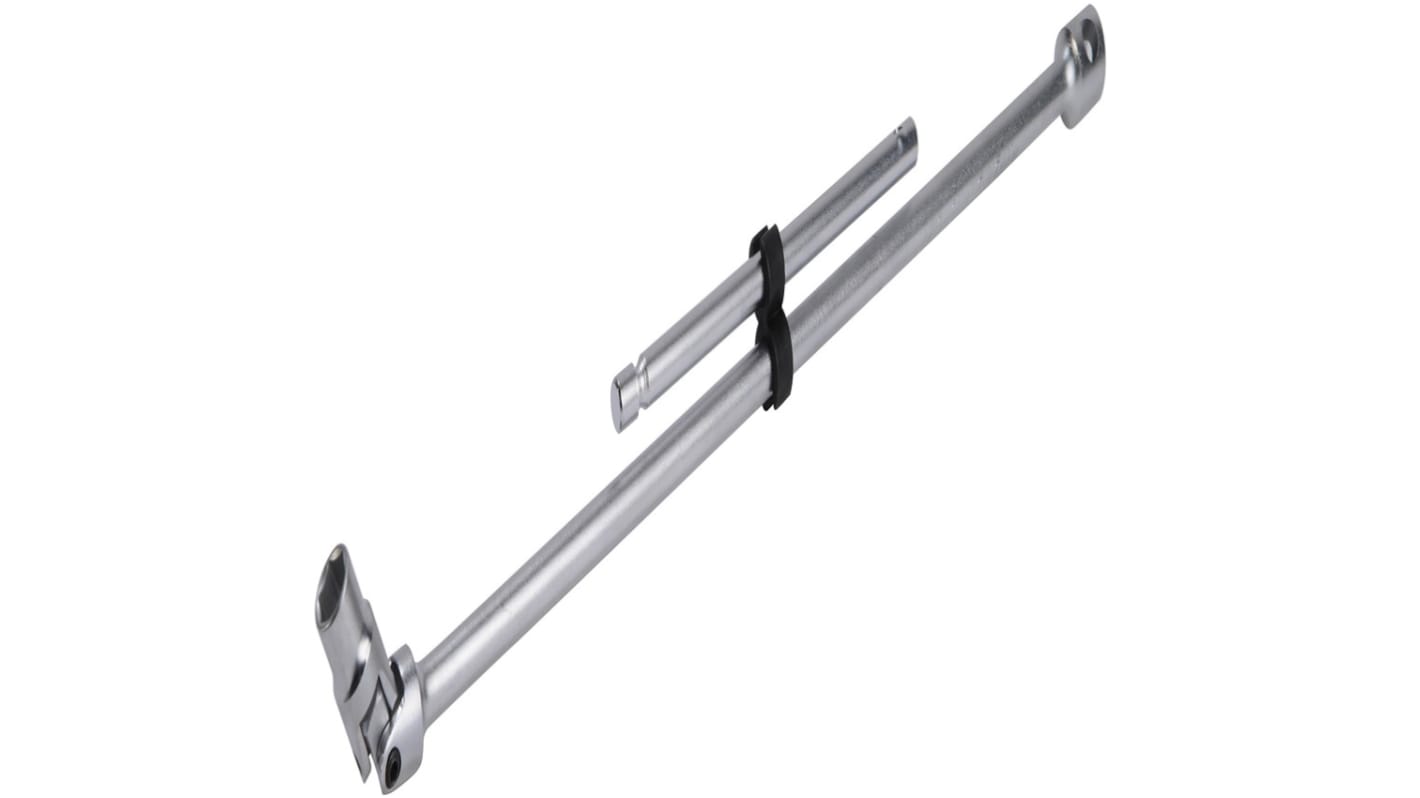 SAM Pipe Wrench, 600 mm Overall, 10mm Jaw Capacity, Long Handle