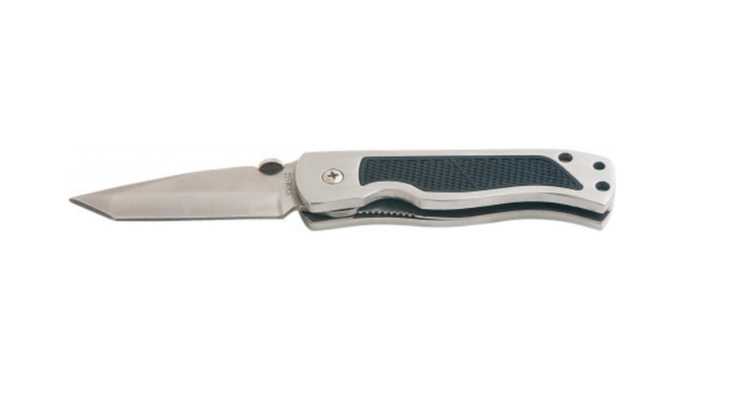 Coltello tascabile SAM, lama Lama per coltello di sicurezza in acciaio inossidabile, corpo in acciaio