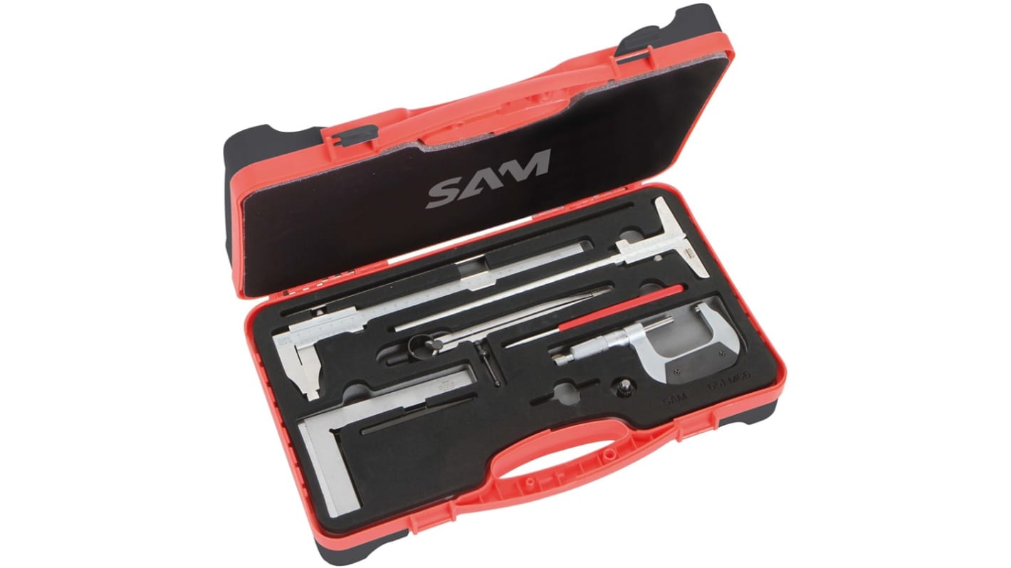 SAM 9 Piece Tool Kit Tool Kit with Box