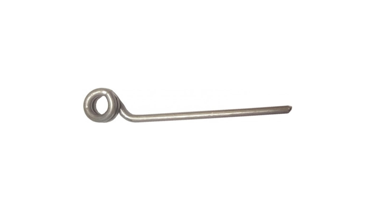 5 piece Chrome Plated Stainless Steel Metric Pin, Key & Retaining Clip Kit