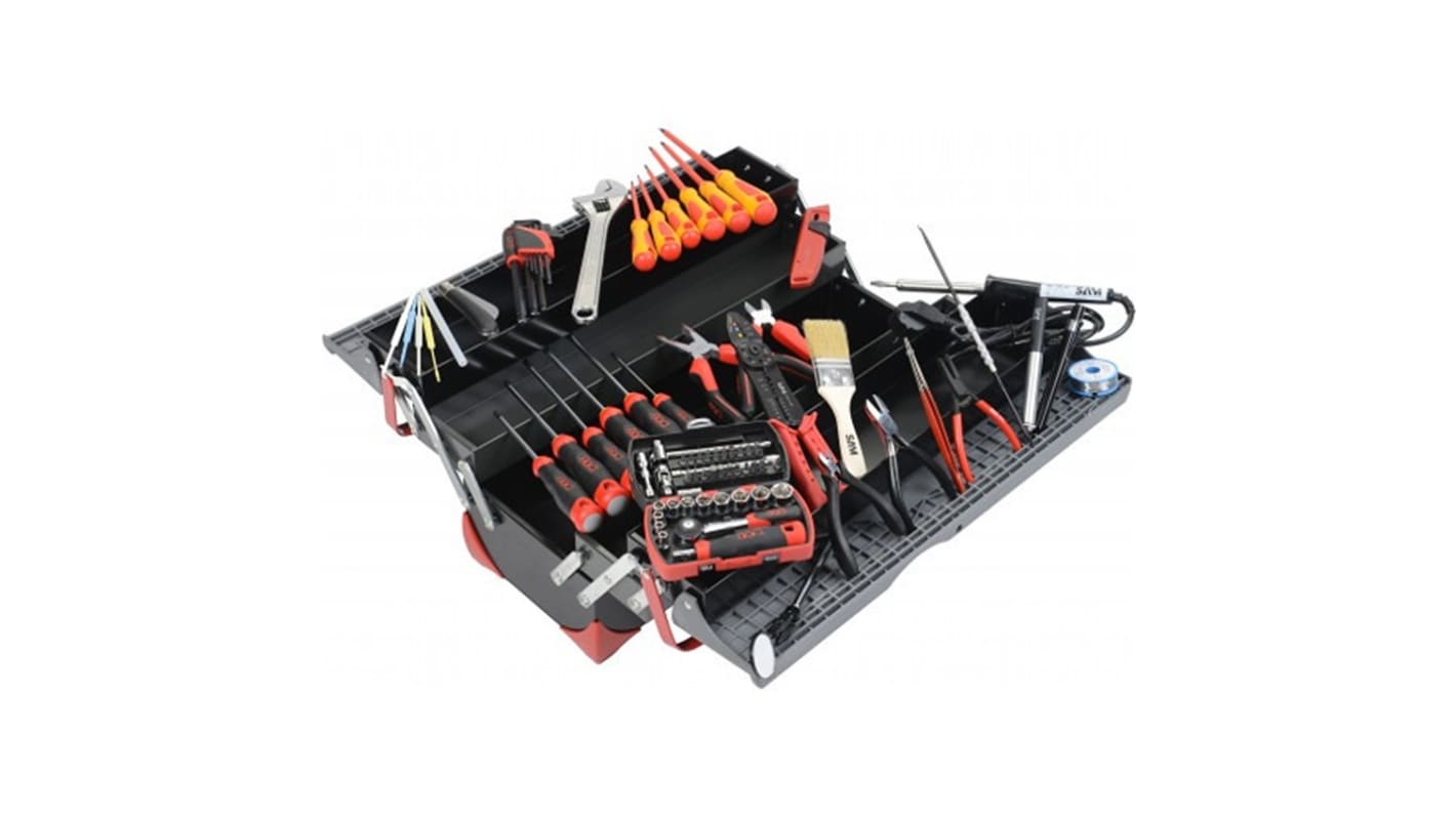 SAM 83 Piece Electro-Mechanical Kit Tool Kit with Box