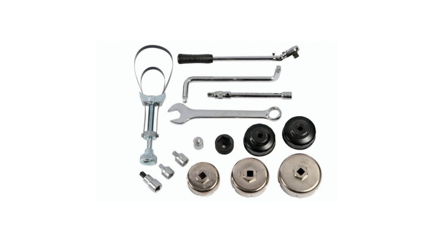SAM 15 Piece Mechanical Tool Kit Tool Kit with Modules