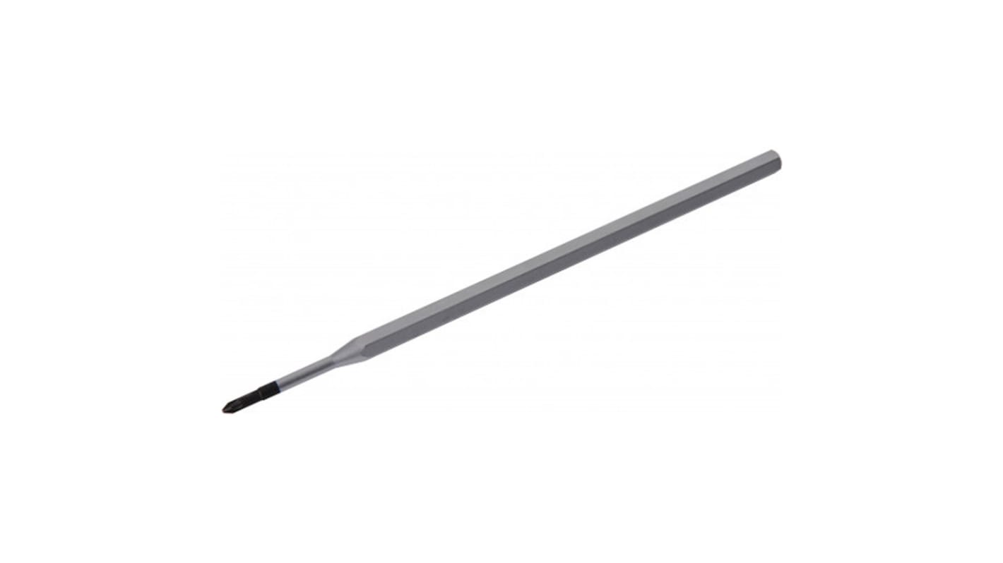 SAM Pozidriv Screwdriver Blade, 1 mm Tip, 170 mm Blade, 170 mm Overall