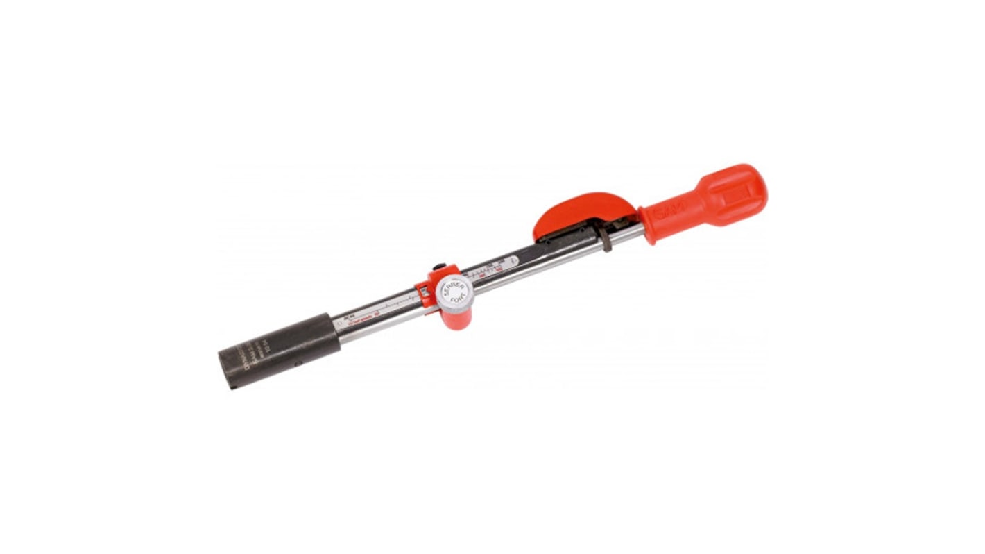 SAM DYS-200-4 Mechanical Torque Wrench, 20 → 200Nm, 1/2 in Drive, Round Drive, 19mm Insert