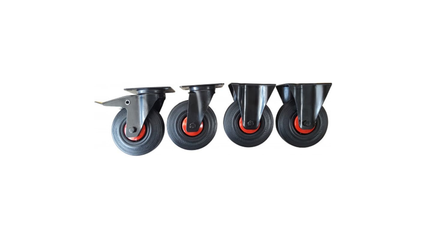 SAM Fixed, Swivel Wheel, 3kg Capacity, 125mm Wheel