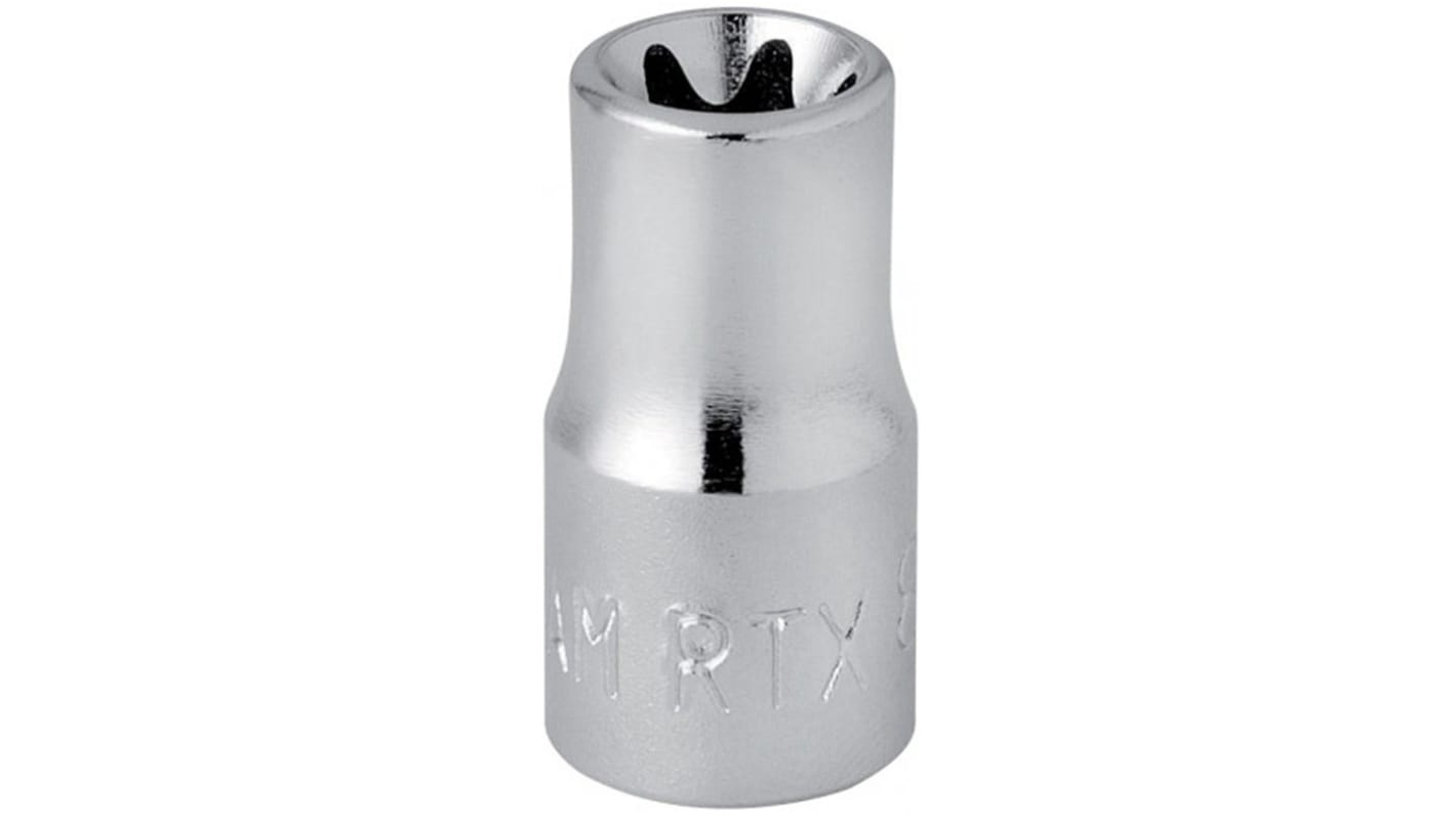 SAM 1/4 in Drive 5mm Standard Socket, Torx Bit, 11.2mm, 22 mm Overall Length