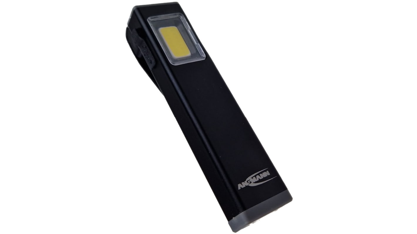 Luce da lavoro Ansmann, lampada LED COB, 3,7 V, 4,5 W, IPX3, custodia in ABS, Alluminio, PC