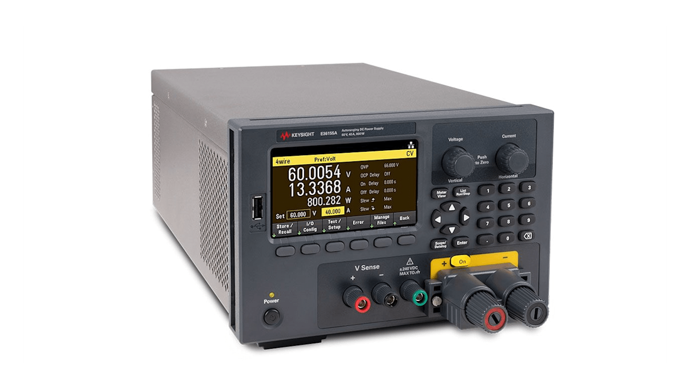 Zasilacz laboratoryjny 0 → 60V 40A Keysight Technologies 800W Źródło prądu AC