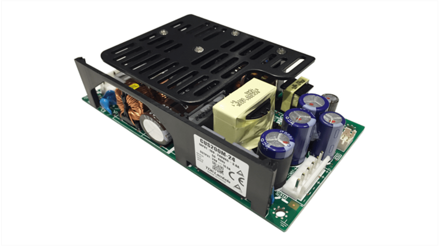 CUS200M-24/A | TDKラムダ スイッチング電源 24V dc 8.4A 252W | RS CUS200M-24/A | TDKラムダ スイッチング電源 24V dc 8.4A 252W | RS