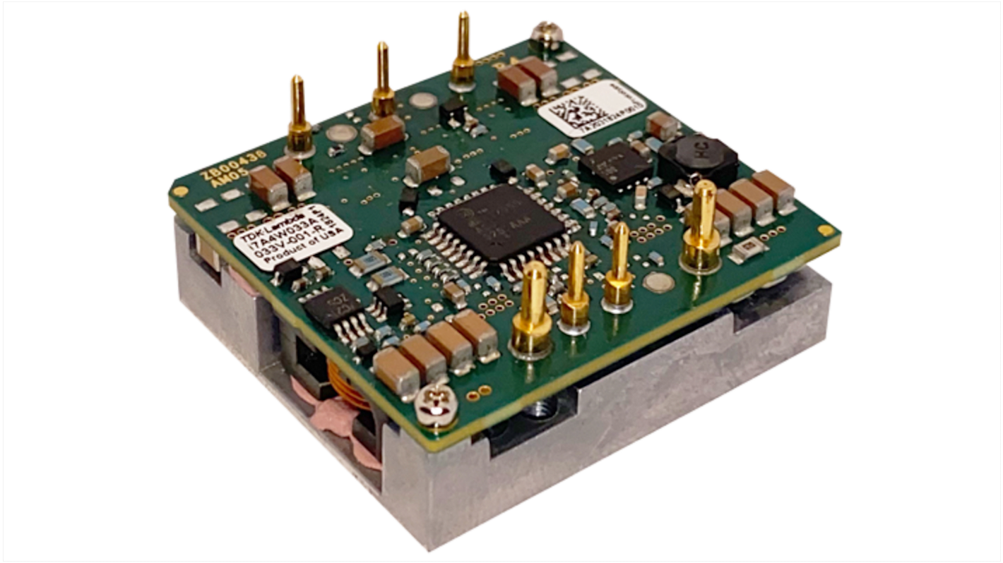 TDK-Lambda I7A DC-DC Converter, 3.3 → 18V dc/ 45A Output, 18 → 32 V dc Input, 750W, PCB Mount, +125°C Max