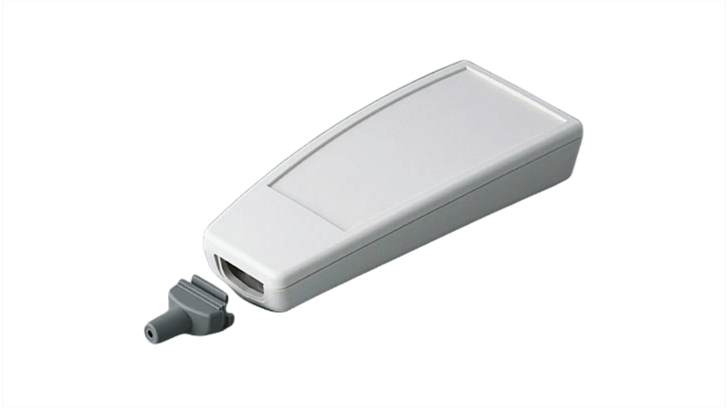 OKW A90 Series Off White ABS Hand Held Case, IP65, 140 x 62.7 x 30.5mm