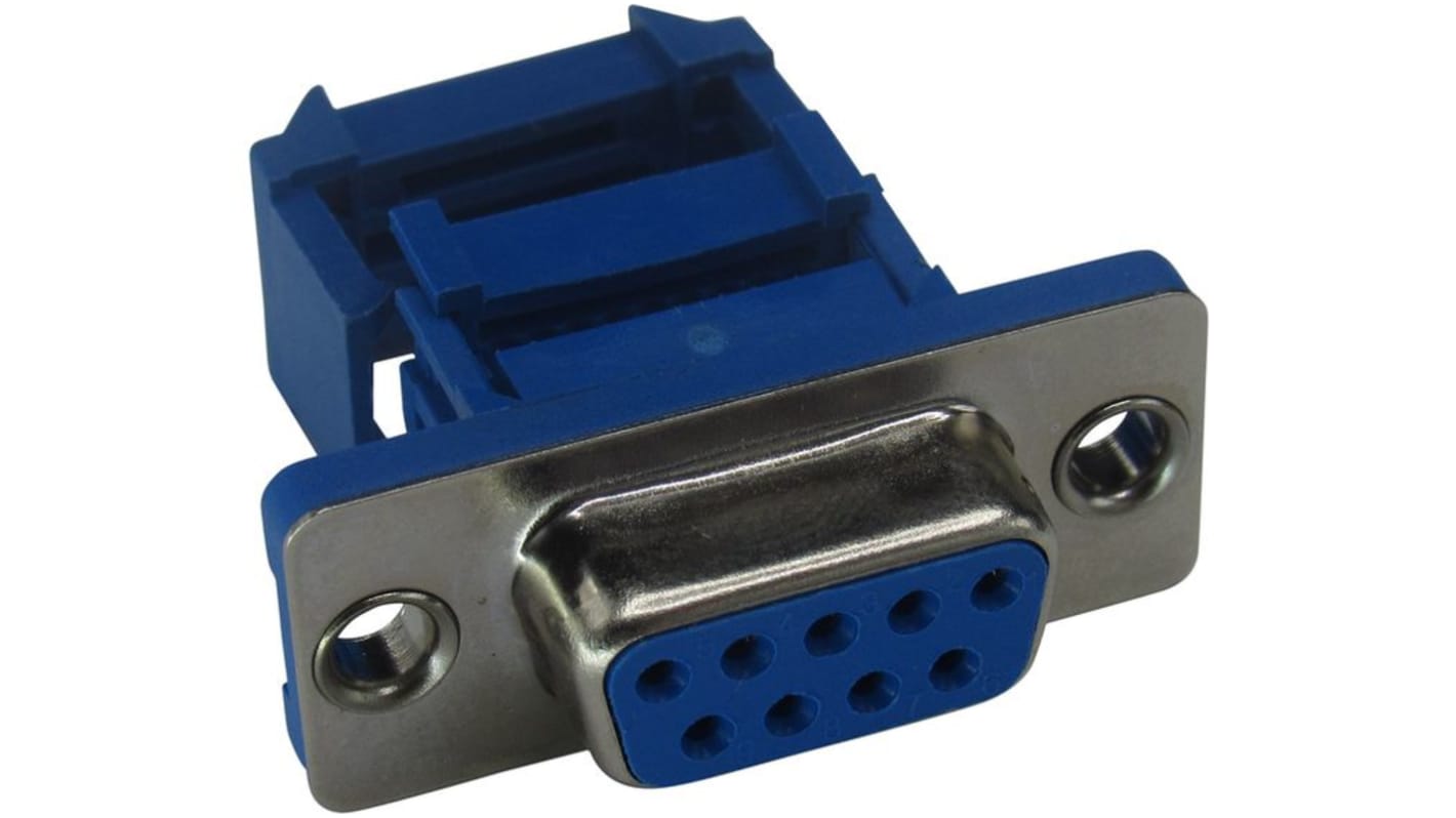 Adapter D-sub z typu D-Sub z 9 stykami z rodzaju Żeński na typ IDC