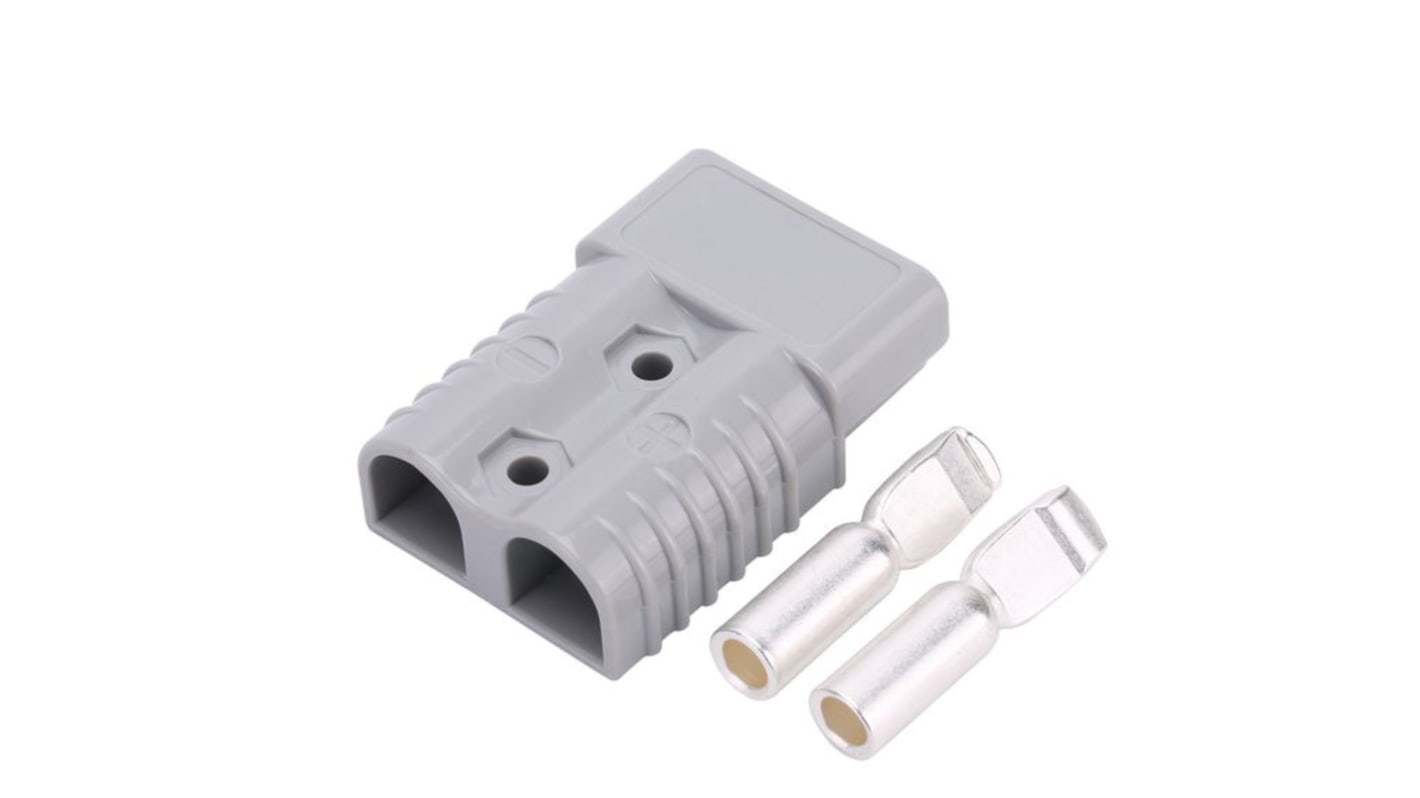 RND, RND Battery Connector Rated At 175A, 600 V, Cable Mount, length 79.3mm, Silver