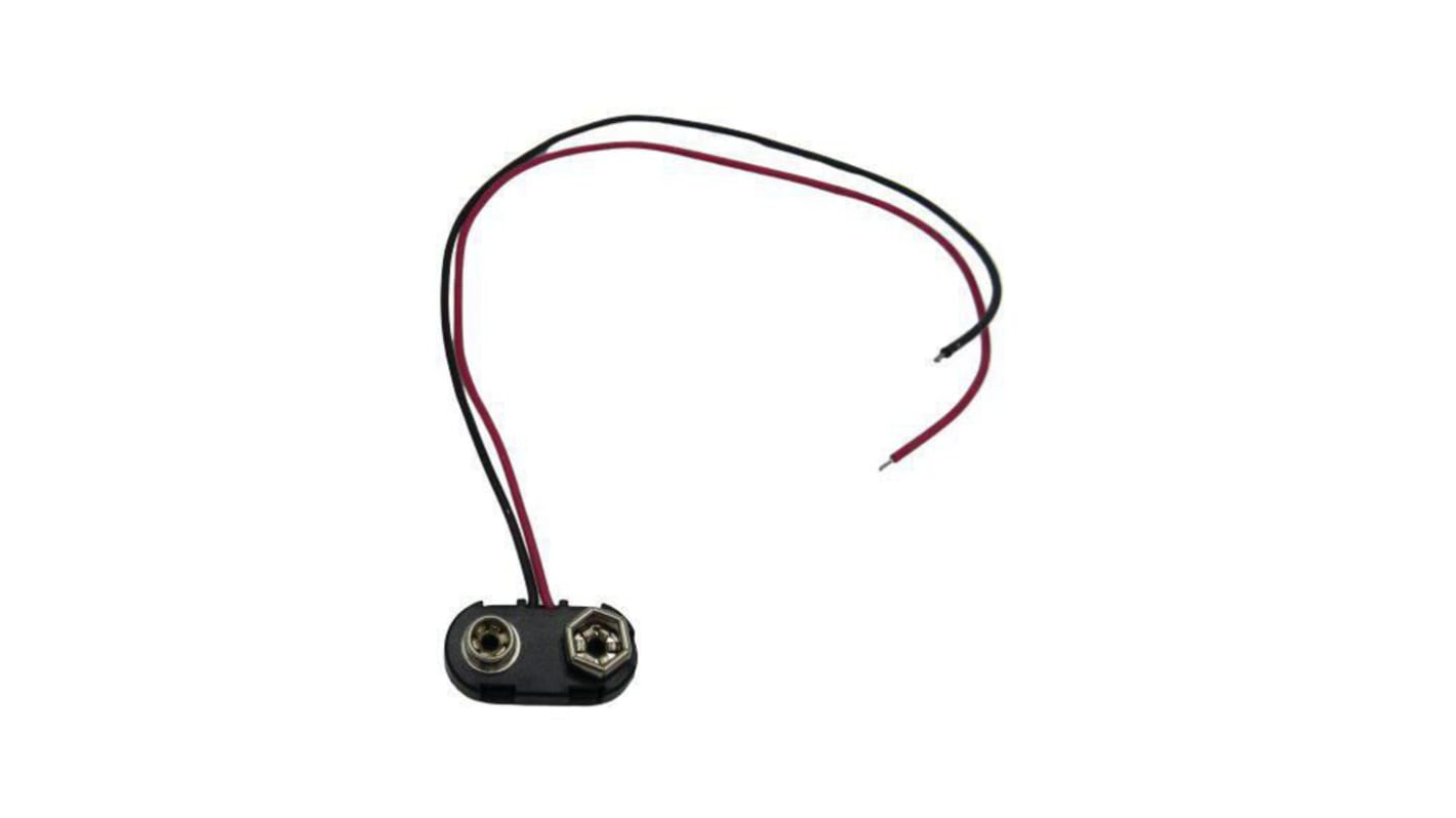 RND, RND 305 Series 1 Way Battery Connector, Snap-On